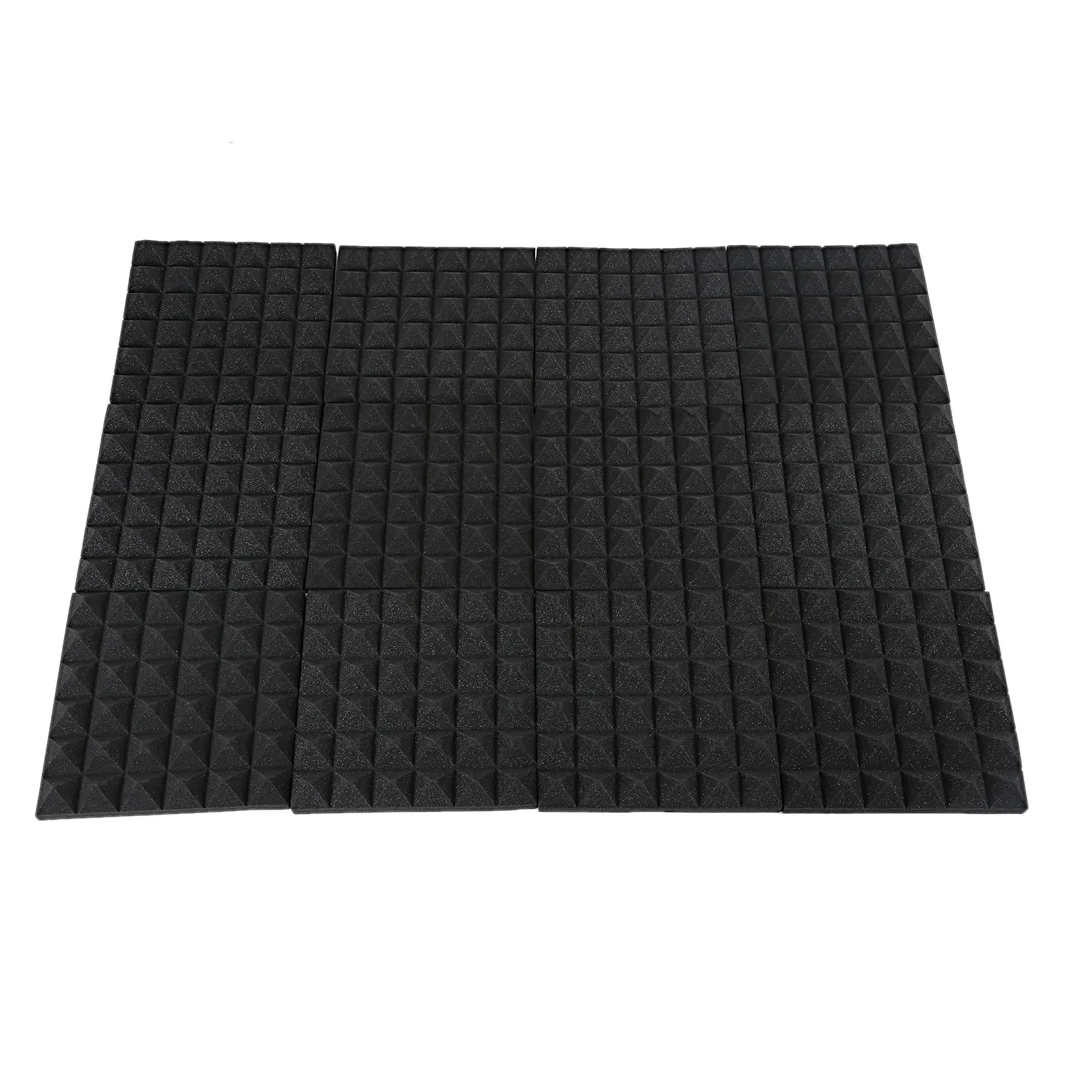 Charcoal Acoustic Foam Tiles Soundproofing Foam Panels Studio Sound Padding 2 x 10 x 10 Inch(Black)
Charcoal Acoustic Foam Tiles Soundproofing Foam Panels Studio Sound Padding 2 x 10 x 10 Inch(Black)