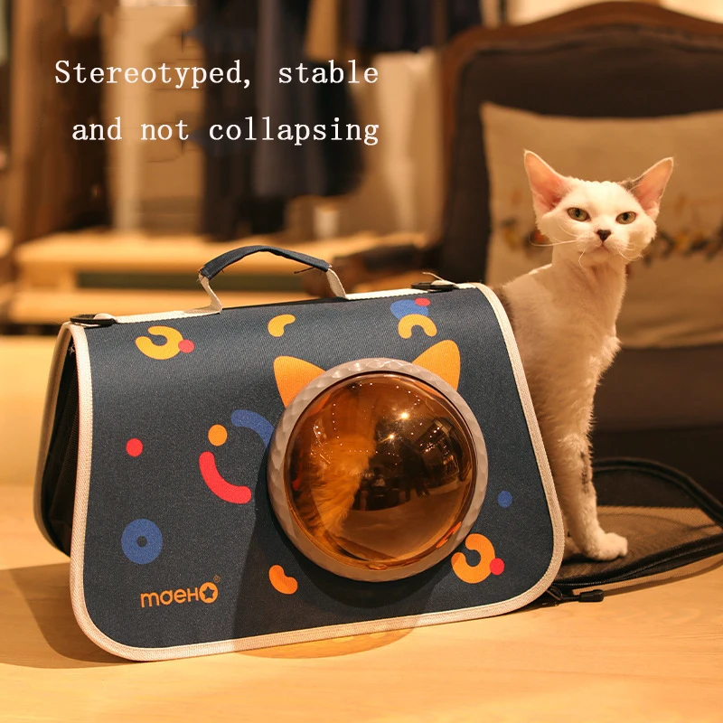 New Pet Cat Bag Going Out Portable Transparent One-shoulder Backpack Space Capsule Dog Cat Dog Box Cat Supplies Pet Backpack
New Pet Cat Bag Going Out Portable Transparent One-shoulder Backpack Space Capsule Dog Cat Dog Box Cat Supplies Pet Backpack