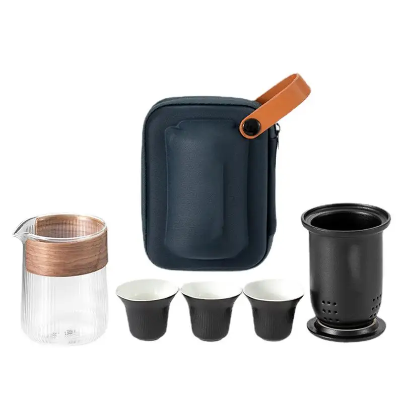 Tea Ceremony Set Portable Tea Set With Teacup And Carrying Case Ceramic Tea Set Gaiwan Tea Set For Home Picnic Hotel Travel
Tea Ceremony Set Portable Tea Set With Teacup And Carrying Case Ceramic Tea Set Gaiwan Tea Set For Home Picnic Hotel Travel