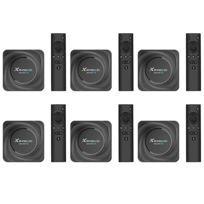 ТВ-приставка X88 PRO 20 RK3566, четырехъядерный процессор, Android 11, медиа-бокс 2,4 ГГц/телефон, Wi-Fi, Bluetooth 4,2, телеприставка
ТВ-приставка X88 PRO 20 RK3566, четырехъядерный процессор, Android 11, медиа-бокс 2,4 ГГц/телефон, Wi-Fi, Bluetooth 4,2, телеприставка