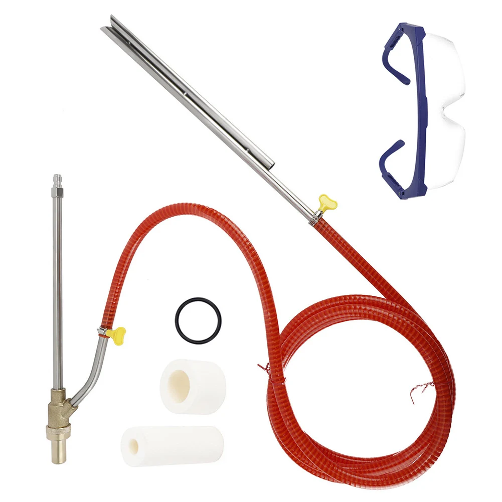 Quick Connector Sandblasting Kit Stainless Steel + Copper Oil and Rust Cleaning High Wear Resistance Multifunctional
Quick Connector Sandblasting Kit Stainless Steel + Copper Oil and Rust Cleaning High Wear Resistance Multifunctional