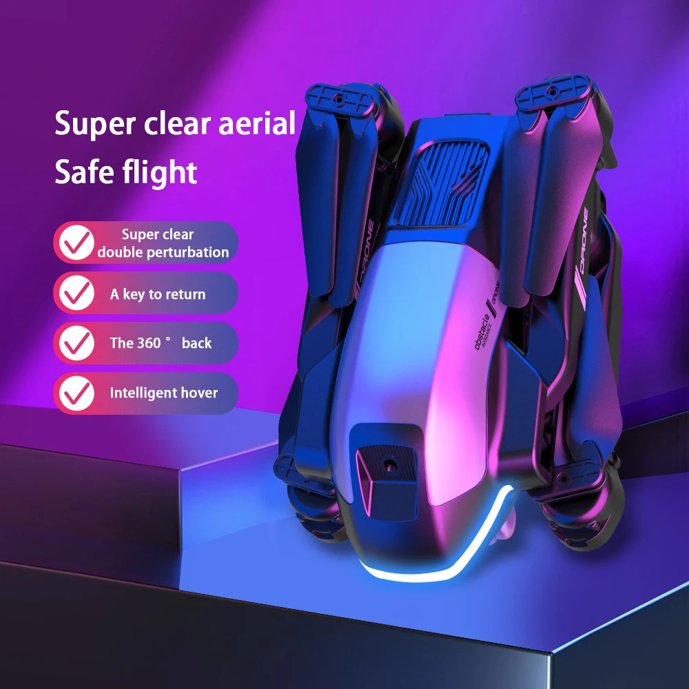 New 2022 Drone 4K Professinal With 1080P Wide Angle HD Camera Foldable RC Helicopter WIFI FPV Height Hold Dron Gifts Toys
New 2022 Drone 4K Professinal With 1080P Wide Angle HD Camera Foldable RC Helicopter WIFI FPV Height Hold Dron Gifts Toys