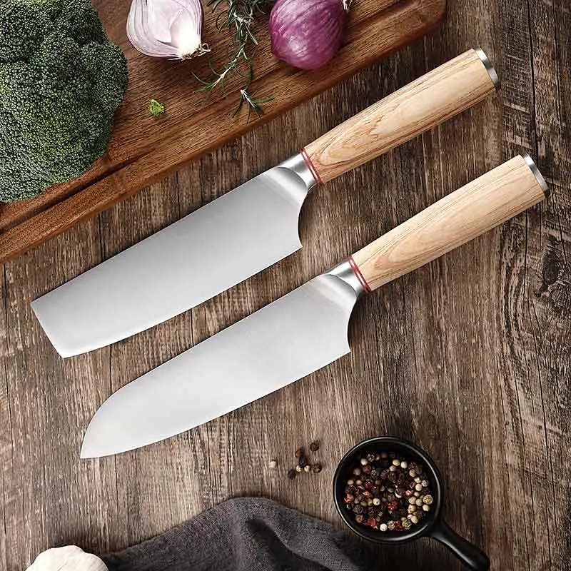 New Kitchen Knife Set Meat Cleaver Chef Knives Stainless Steel Santoku Fruit Vegetable Knife Damascus Pattern Cooking Cutter
New Kitchen Knife Set Meat Cleaver Chef Knives Stainless Steel Santoku Fruit Vegetable Knife Damascus Pattern Cooking Cutter