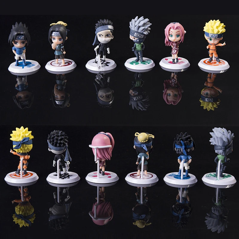 6pcs/set Naruto Cartoon PVC Sasuke Kakashi Sakura Gaara Anime Action Figures 7cm Model Dolls Toys Decoration Kids Birthday Gifts
6pcs/set Naruto Cartoon PVC Sasuke Kakashi Sakura Gaara Anime Action Figures 7cm Model Dolls Toys Decoration Kids Birthday Gifts