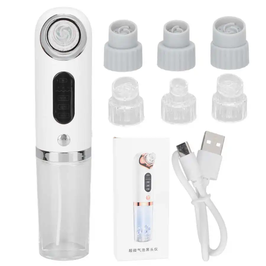 Electric Blackhead Remover Vacuum Remove Dead Skin Electric Blackhead Cleaner 3 Gears for Skin Care
Electric Blackhead Remover Vacuum Remove Dead Skin Electric Blackhead Cleaner 3 Gears for Skin Care