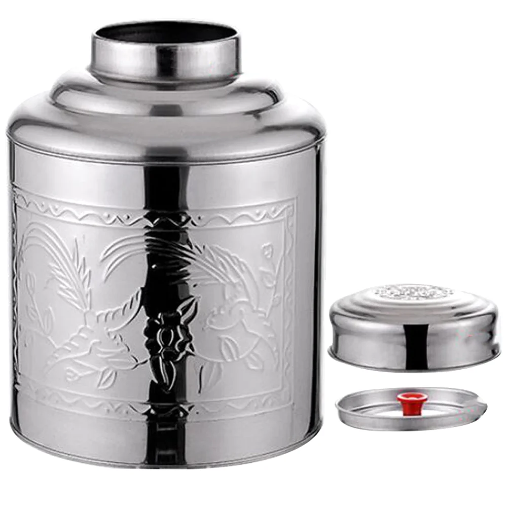 Tea Canister Storage Jar Coffee Container Metal Jars Tin Can Sugar Sealed Loose Kitchen Tins Canisters Steel Stainless
Tea Canister Storage Jar Coffee Container Metal Jars Tin Can Sugar Sealed Loose Kitchen Tins Canisters Steel Stainless