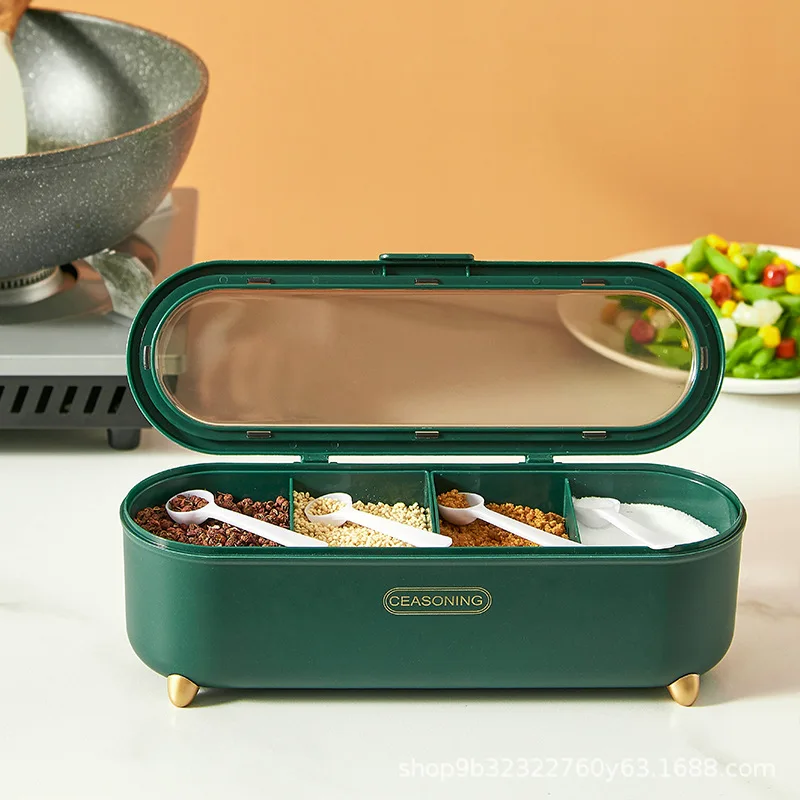 Seasoning Box Household Kitchen Spice Jar Combination Set Gourmet Powder Salt Jar Seasoning Jar
Seasoning Box Household Kitchen Spice Jar Combination Set Gourmet Powder Salt Jar Seasoning Jar