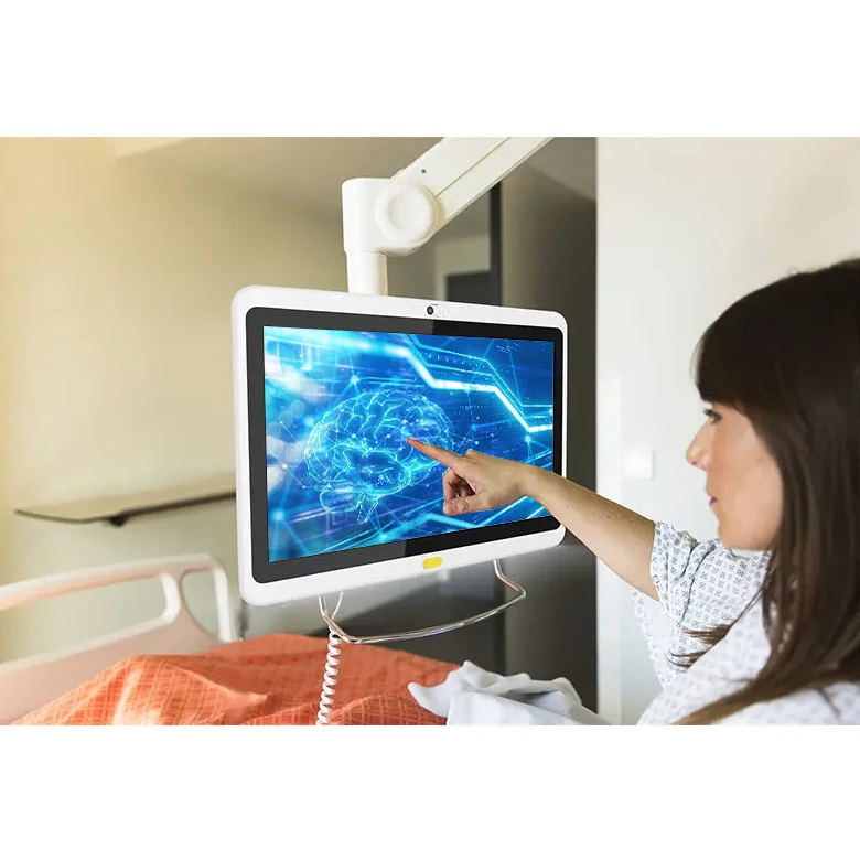 

Wall Mount 10.1 13.3 15.6 Inch Touch Screen Medical Hospital Patient Care Call Handle Service Multi Interface Android Poe Tablet