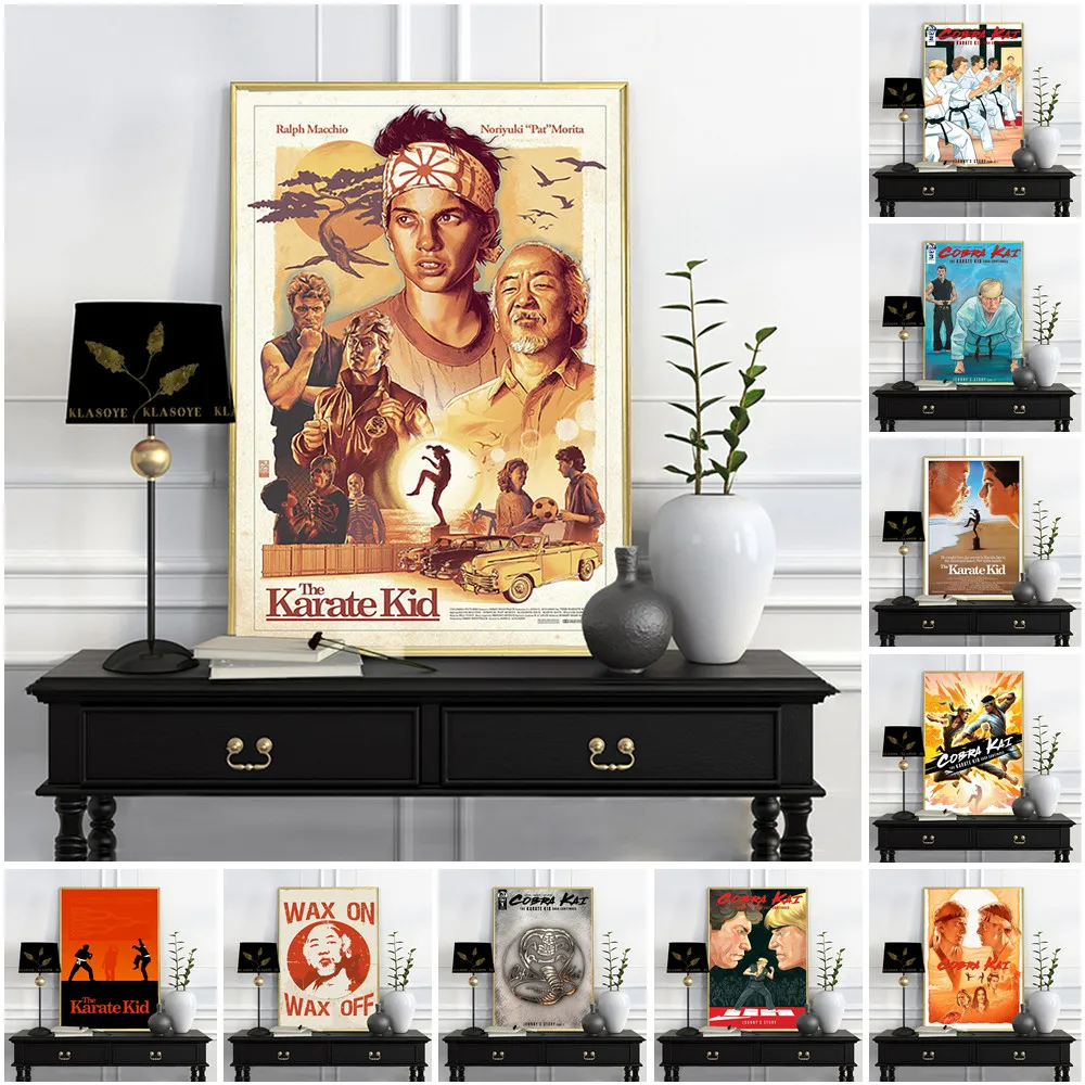 The Karate Kid Art Action Movie Print Poster Vintage Film Illustration Wall Picture Canvas Painting Decor
The Karate Kid Art Action Movie Print Poster Vintage Film Illustration Wall Picture Canvas Painting Decor