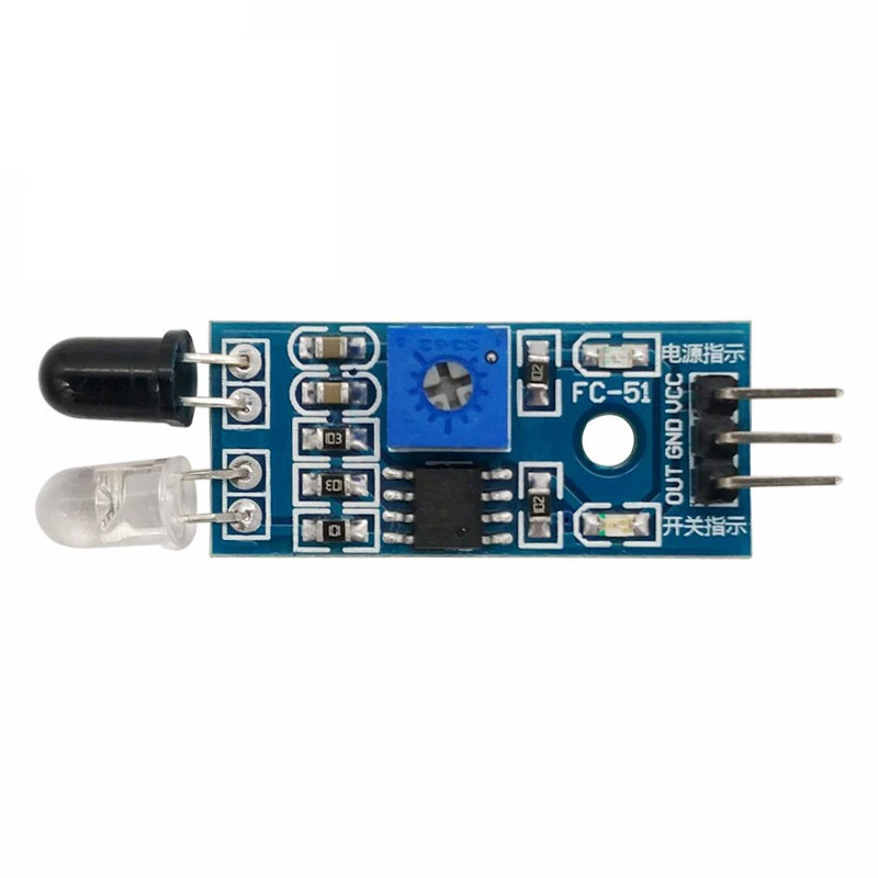 Intelligent Car Obstacle Avoidance Sensor Module, Infrared Tube Module, Photoelectric Reflection Sensor
Intelligent Car Obstacle Avoidance Sensor Module, Infrared Tube Module, Photoelectric Reflection Sensor