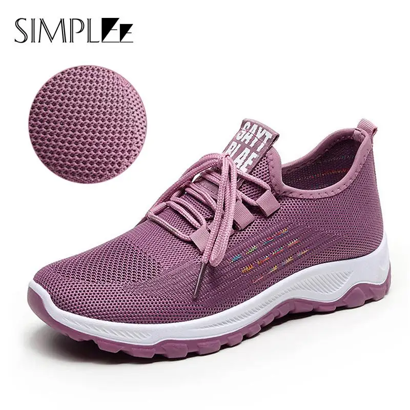 Women Sneakers Fashion Mesh Ladies Vulcanized Shoes Comfort Light Knitting Flat Sneaker Slip-On Female Casual Walking Shoes 2022
Women Sneakers Fashion Mesh Ladies Vulcanized Shoes Comfort Light Knitting Flat Sneaker Slip-On Female Casual Walking Shoes 2022