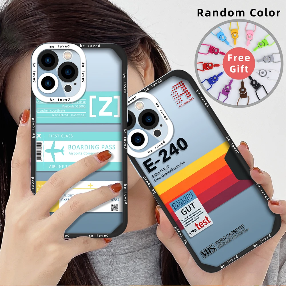 Retro Label Soft Silicone Phone Case for iPhone 12 13 14 11 Pro Max Mini XS XR X 7 8 Plus Shockproof Back Cover Transparent Case
Retro Label Soft Silicone Phone Case for iPhone 12 13 14 11 Pro Max Mini XS XR X 7 8 Plus Shockproof Back Cover Transparent Case