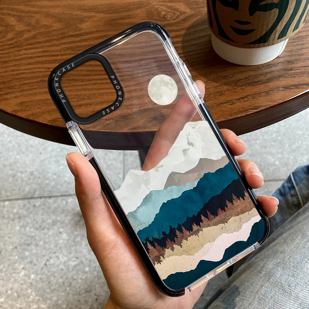 Mountain Scenery Phone Case for iPhone 14ProMax 13Pro 12ProMax Luxury Transparent Cover for iPhone 14 14Plus 11 Pro Max Carcasa
Mountain Scenery Phone Case for iPhone 14ProMax 13Pro 12ProMax Luxury Transparent Cover for iPhone 14 14Plus 11 Pro Max Carcasa