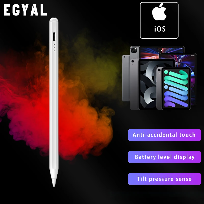 EGYAL for Apple Pencil 2 1 Wireless Charging for Caneta Touch lápices for iPad Air 4 5 Pro 11 12.9 Mini 6 Stylus Pen
EGYAL for Apple Pencil 2 1 Wireless Charging for Caneta Touch lápices for iPad Air 4 5 Pro 11 12.9 Mini 6 Stylus Pen