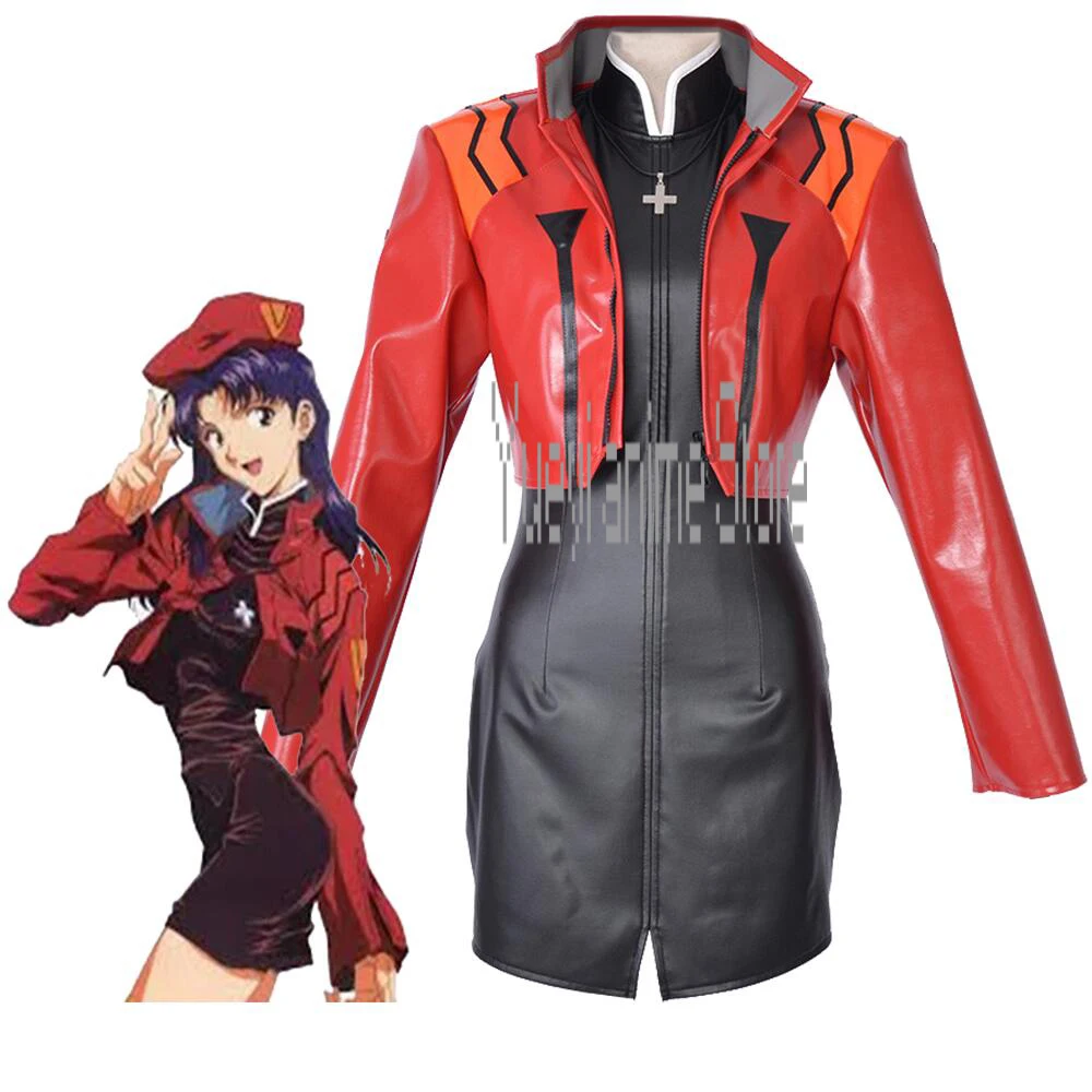 Anime Katsuragi Misato Cosplay Costume Women Outfit Red Black for Halloween Cos Costume
Anime Katsuragi Misato Cosplay Costume Women Outfit Red Black for Halloween Cos Costume
