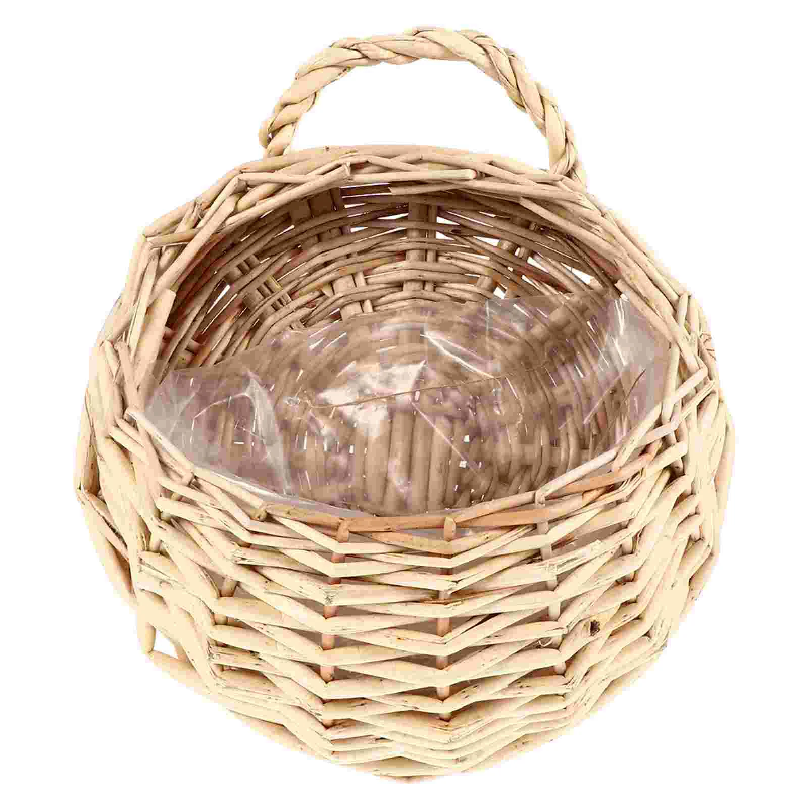 Flower Basket Pots Indoor Plants Hanger Bracket Hand Woven Flower Pot Willow Hanging Basket
Flower Basket Pots Indoor Plants Hanger Bracket Hand Woven Flower Pot Willow Hanging Basket