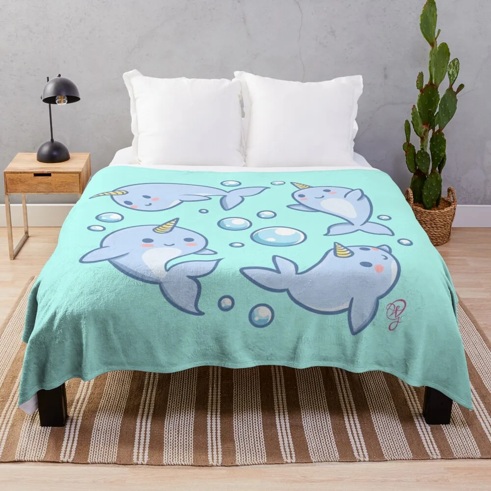 Cartoon Narwhals Flannel Throw Blanket Cute Wild Sea Animals for Bed Sofa Couch Decor Lightweight Warm Super Soft Birthday Gift
Cartoon Narwhals Flannel Throw Blanket Cute Wild Sea Animals for Bed Sofa Couch Decor Lightweight Warm Super Soft Birthday Gift