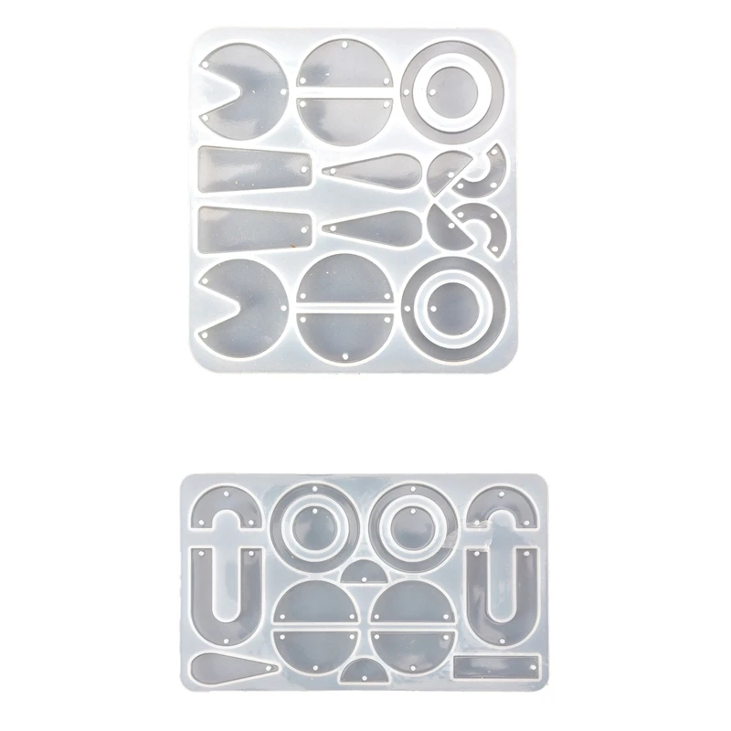 DIY Crafts Earring Resin Mold Resin Geometric Earring Pendant Resin Silicone Mold Fashion Jewelry Making Tools
DIY Crafts Earring Resin Mold Resin Geometric Earring Pendant Resin Silicone Mold Fashion Jewelry Making Tools