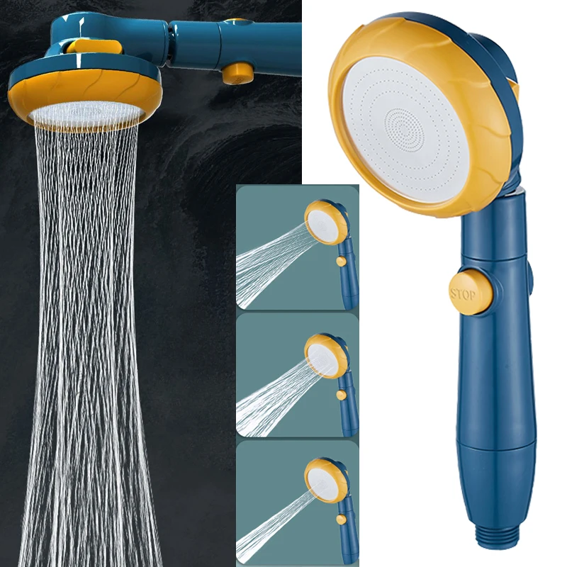 Pressurized Shower Head With Fan Universal Handheld Massage Rainfall Showers Nozzle Plumbing For Bathroom Faucet Accessories Set
Pressurized Shower Head With Fan Universal Handheld Massage Rainfall Showers Nozzle Plumbing For Bathroom Faucet Accessories Set