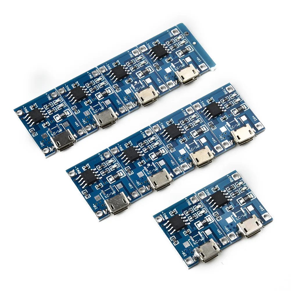 Type-c/Micro/Mini USB 5V 1A 18650 TP4056 Lithium Battery Charger Module Charging Board With Protection Dual Functions 1A Li-ion
Type-c/Micro/Mini USB 5V 1A 18650 TP4056 Lithium Battery Charger Module Charging Board With Protection Dual Functions 1A Li-ion