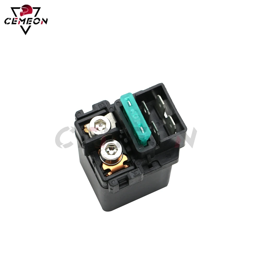 For KAWASAKI ZX900 ZX-9R ZX750 ZX-7R ZX7RR ZX1000 ZX-10R ZX636 ZX-6R ZX1400 ZX-14 Z1000 NINJA Motorcycle Starter Relay Solenoid
For KAWASAKI ZX900 ZX-9R ZX750 ZX-7R ZX7RR ZX1000 ZX-10R ZX636 ZX-6R ZX1400 ZX-14 Z1000 NINJA Motorcycle Starter Relay Solenoid