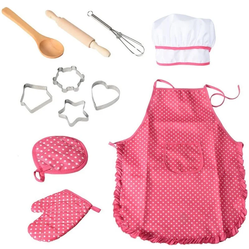 11 PCS Cooking Baking Set Kitchen Girls Toys Role Play Children Costume Pretend Role Play Baking Cooker Play Set Friends Game
11 PCS Cooking Baking Set Kitchen Girls Toys Role Play Children Costume Pretend Role Play Baking Cooker Play Set Friends Game