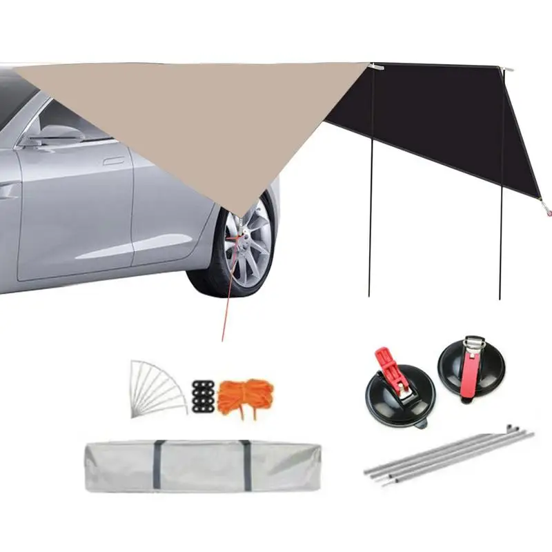 Car Tent Universal Car Awning Sun Shelter Portable Waterproof Roof Tent Outdoor Travel Camping SUV Hatchback Canopy Shade
Car Tent Universal Car Awning Sun Shelter Portable Waterproof Roof Tent Outdoor Travel Camping SUV Hatchback Canopy Shade
