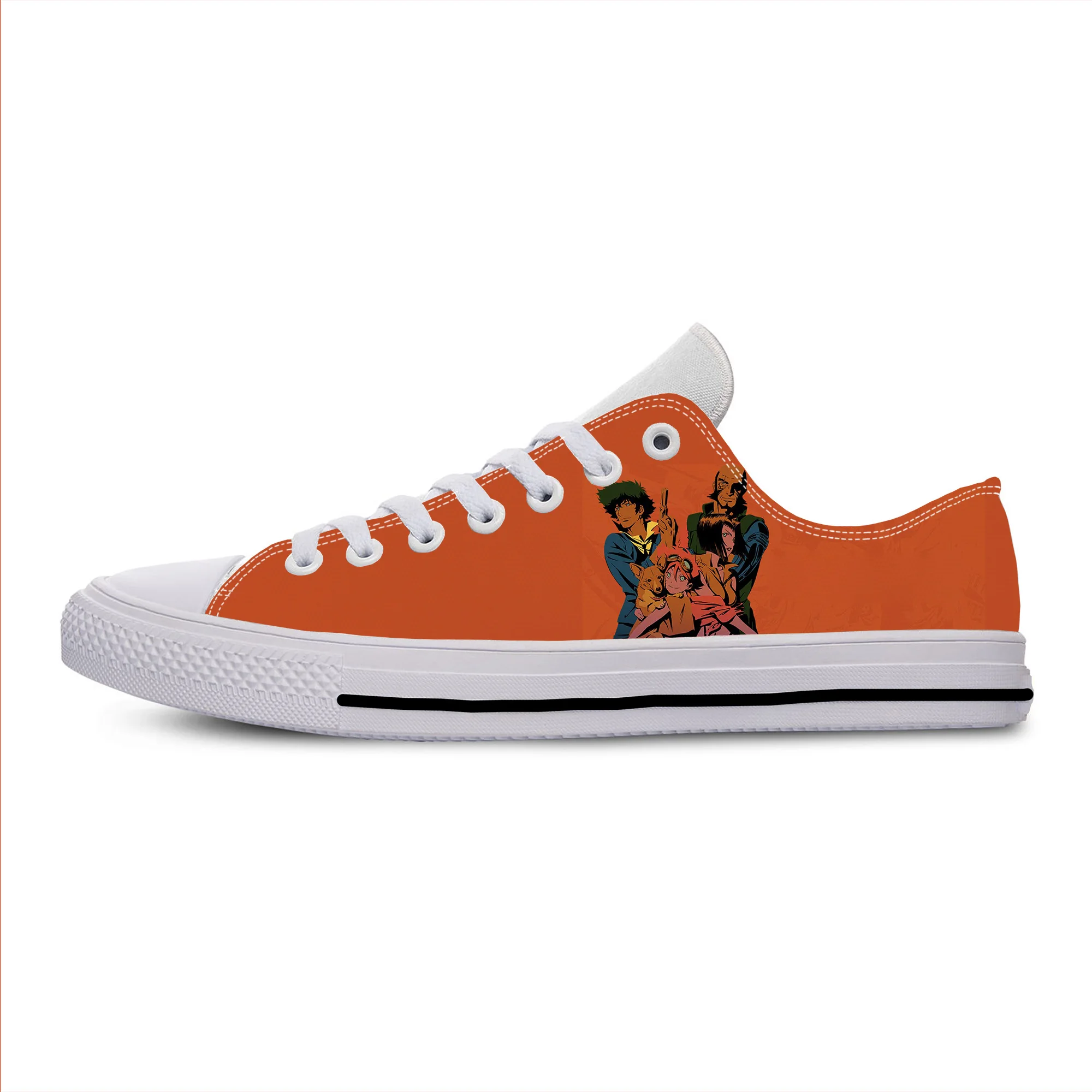 Anime Manga Cartoon Comic Cowboy Bebop Space Spike Casual Cloth Shoes Low Top Lightweight Breathable 3D Print Men Women Sneakers
Anime Manga Cartoon Comic Cowboy Bebop Space Spike Casual Cloth Shoes Low Top Lightweight Breathable 3D Print Men Women Sneakers