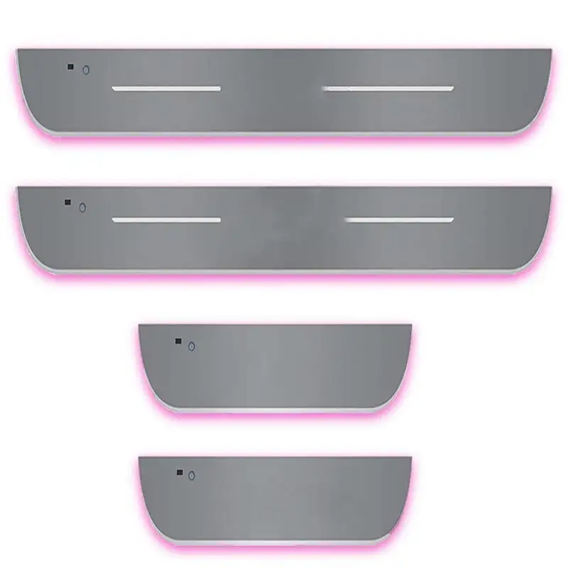 LED Car Door Sill Lights Strip Kit 4pcs Wireless Car Door Welcome Courtesy Light Automatic Sensor Decorative Lights Are Suitable 
LED Car Door Sill Lights Strip Kit 4pcs Wireless Car Door Welcome Courtesy Light Automatic Sensor Decorative Lights Are Suitable