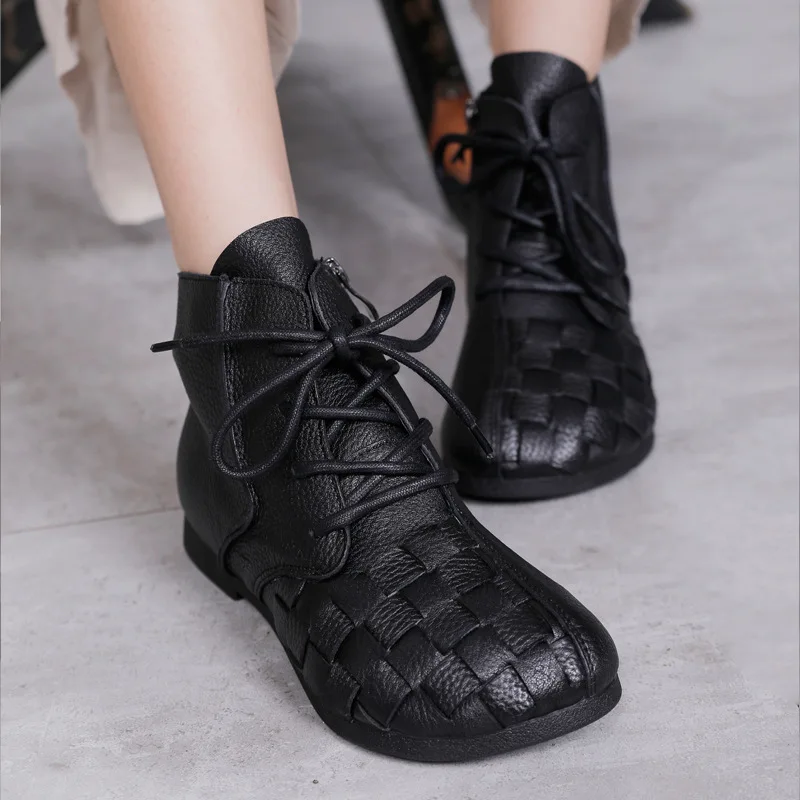 Ankle Boots Women Leather Autumn Shoes For Women Chinese Ancient Handmade Genuine Leather Women Retro Shoes For Sale 2022
Ankle Boots Women Leather Autumn Shoes For Women Chinese Ancient Handmade Genuine Leather Women Retro Shoes For Sale 2022