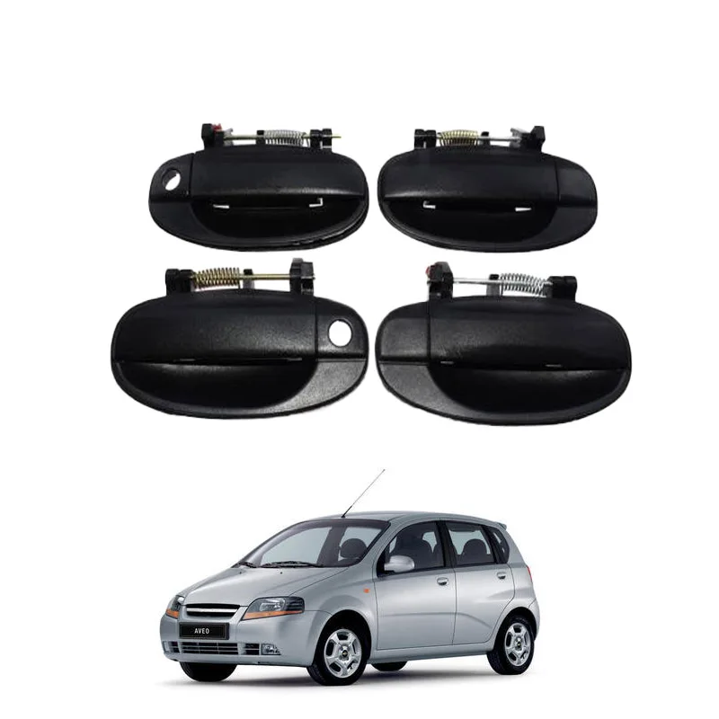 Новые наружные дверные ручки для Chevy CHEVROLET AVEO / DAEWOO KALOS 2003-2006 96541631 96541632 96583052 96583053 -