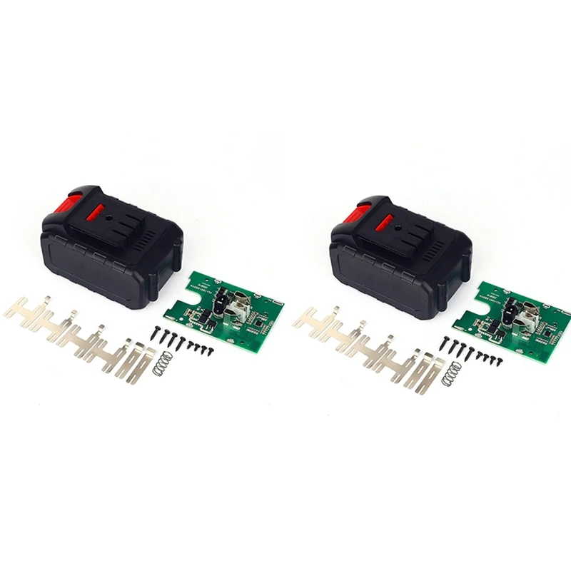 2X Power Tools 10-Hole Li-Ion Battery Plastic Case PCB Charging Protection Circuit Board For DAYI 21V Li-Ion Batteries
2X Power Tools 10-Hole Li-Ion Battery Plastic Case PCB Charging Protection Circuit Board For DAYI 21V Li-Ion Batteries