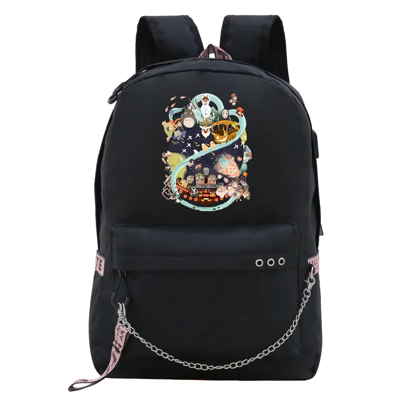 Hayao Miyazaki Anime School Bags for Student Harajuku Travel Backpack New Sac A Dos Mochilas Para Mujer Kawaii Rucksack Women
Hayao Miyazaki Anime School Bags for Student Harajuku Travel Backpack New Sac A Dos Mochilas Para Mujer Kawaii Rucksack Women