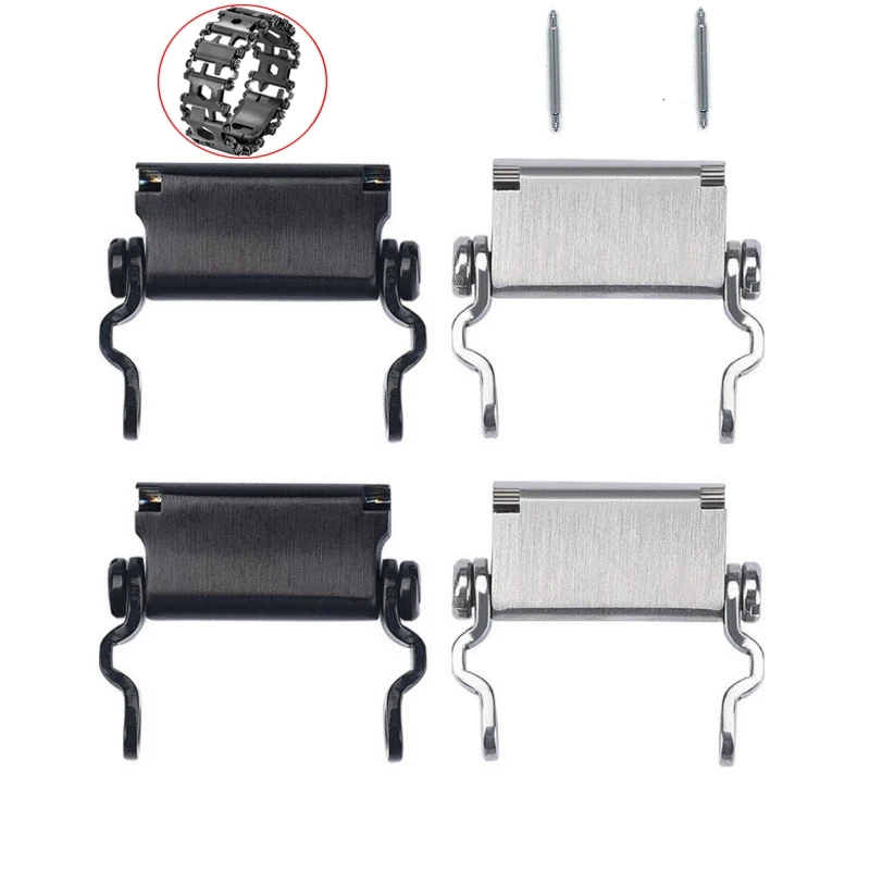 2pcs Watch Link Buckle Watch Adapter Accessories For Multifunction Tool Tread Bracelet Part For Men Adjustable Buckle 18~26mm
2pcs Watch Link Buckle Watch Adapter Accessories For Multifunction Tool Tread Bracelet Part For Men Adjustable Buckle 18~26mm