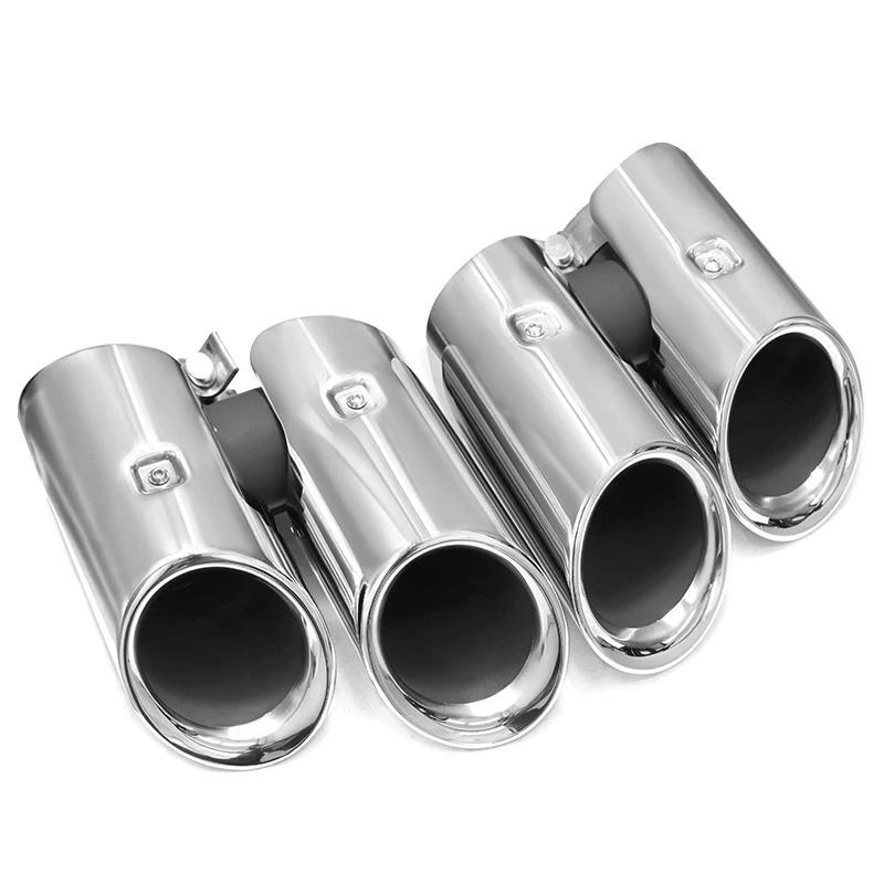 Комплект из 2-х выхлопных насадок (двойные на 4-х выходных) для Porsche Macan Base 2.0T 2019-2024 (обновление от оригинальных квадратных насадок)
Комплект из 2-х выхлопных насадок (двойные на 4-х выходных) для Porsche Macan Base 2.0T 2019-2024 (обновление от оригинальных квадратных насадок)