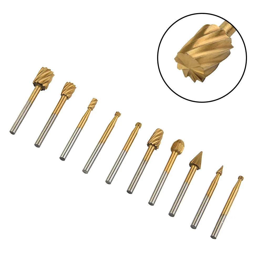 10pcs Set HSS Router Grinding Bit Burr Set For Engraving Wood Rotary Simple Tool Ecoflow Accessories Festool Ferramentas Tools
10pcs Set HSS Router Grinding Bit Burr Set For Engraving Wood Rotary Simple Tool Ecoflow Accessories Festool Ferramentas Tools