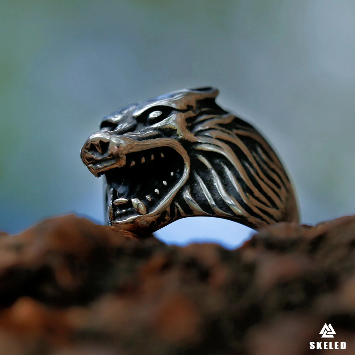Nordic Vikings Wolf Freki Ring Men's Stainless Steel Odin Wolf Head Rings Fashion Vintage Statement Male Jewelry Gift Wholesale
Nordic Vikings Wolf Freki Ring Men's Stainless Steel Odin Wolf Head Rings Fashion Vintage Statement Male Jewelry Gift Wholesale