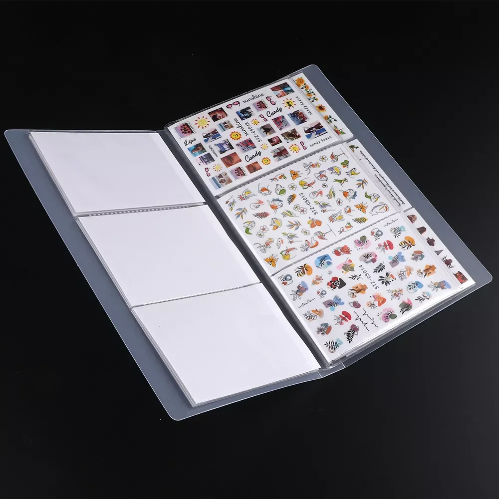 Slots Nail Stickers Storage Book Empty Slider Collection Book Display Showing Shelf Decal Photo Album Manicure Tools GL2011
Slots Nail Stickers Storage Book Empty Slider Collection Book Display Showing Shelf Decal Photo Album Manicure Tools GL2011