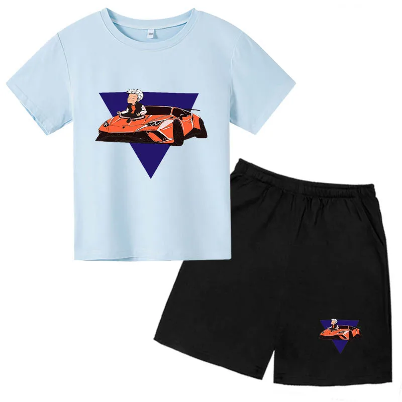 100%Cotton Summer Baby Children Soft Shorts Suit t-shirt Boy Girl kids cartoon short Merch A4 Lamba Vibes Short sleeve 3-14years
100%Cotton Summer Baby Children Soft Shorts Suit t-shirt Boy Girl kids cartoon short Merch A4 Lamba Vibes Short sleeve 3-14years