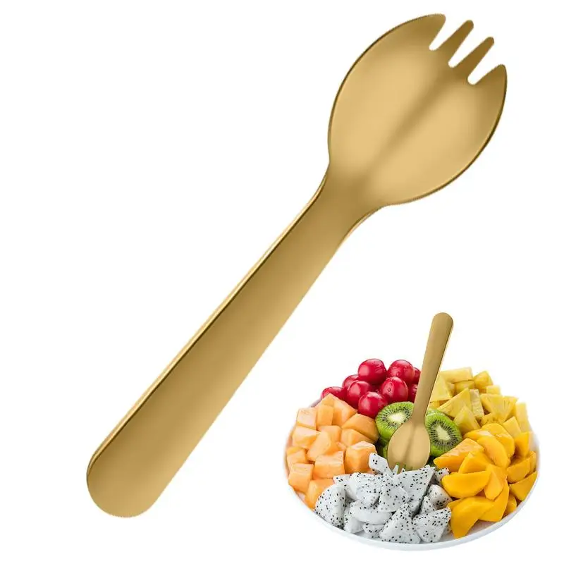 Dessert Spork Stainless Steel Cake Fork And Spoon Dessert Shop Pudding Spoon FallResistant Dessert Spork Salad Fork Set ForRamen
Dessert Spork Stainless Steel Cake Fork And Spoon Dessert Shop Pudding Spoon FallResistant Dessert Spork Salad Fork Set ForRamen