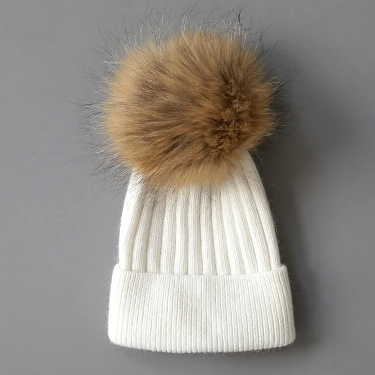 Hot Winter Big Real Raccoon Fur Pompoms Knitted Beanies Caps New Thick Warm Knit Hats Gorras For Girls Women
Hot Winter Big Real Raccoon Fur Pompoms Knitted Beanies Caps New Thick Warm Knit Hats Gorras For Girls Women