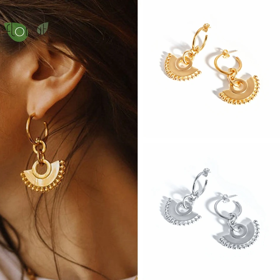 Yuxintome 925 Sterling Silver Ear Buckles Vintage Fan Pendant Gold Earrings Women Fashion Party Wedding Women Jewelry Gifts
Yuxintome 925 Sterling Silver Ear Buckles Vintage Fan Pendant Gold Earrings Women Fashion Party Wedding Women Jewelry Gifts