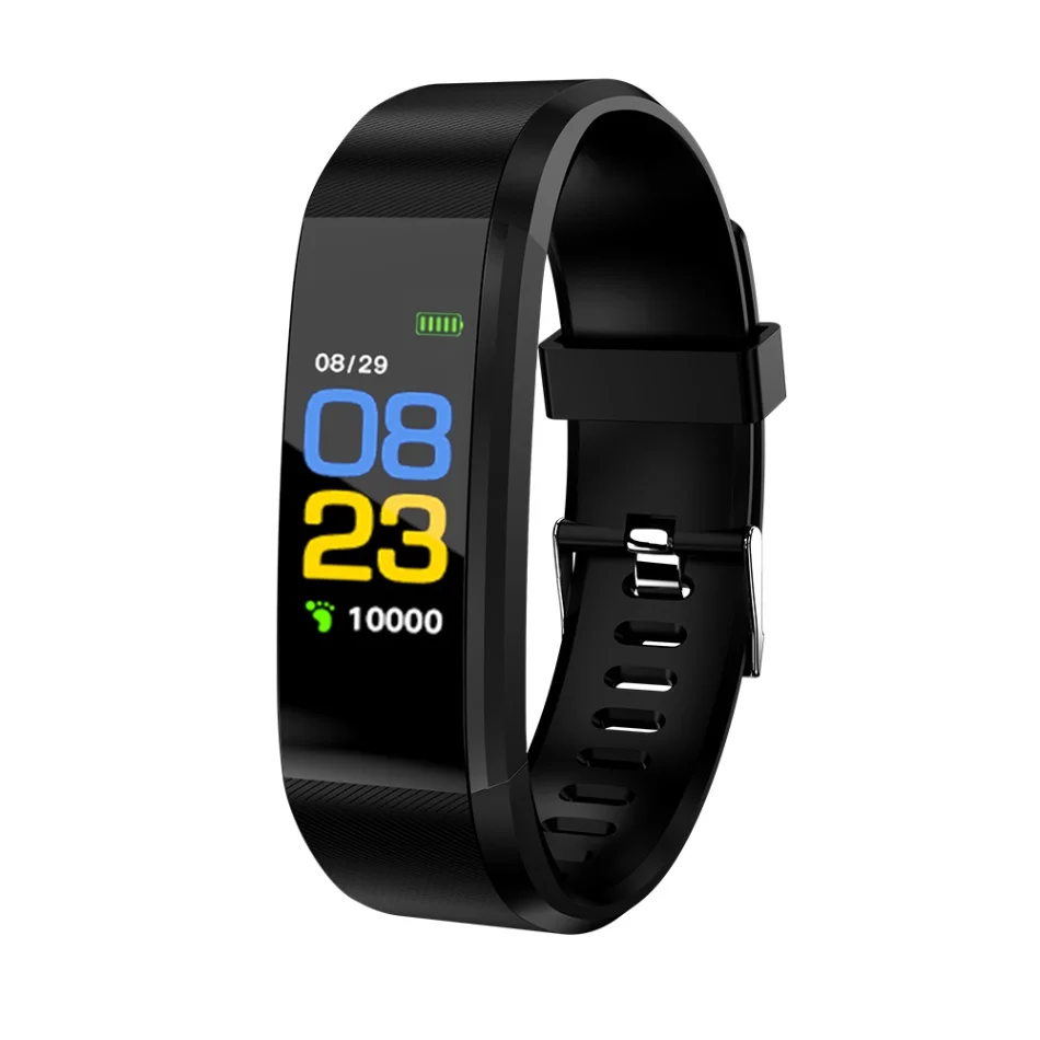 Sports Smart Bracelet Fully Compatible Color Screen Waterproof Pedometer Information Alert Heart Rate Black Universal Bracelet
Sports Smart Bracelet Fully Compatible Color Screen Waterproof Pedometer Information Alert Heart Rate Black Universal Bracelet