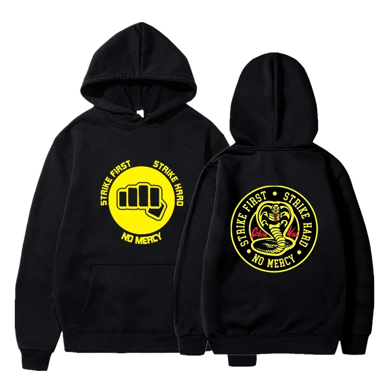 TV Show Cobra Kai Weatshirt Long Sleeve Casual Cartoon Printing Hooded Sweatshirt Hoodie Pullover
TV Show Cobra Kai Weatshirt Long Sleeve Casual Cartoon Printing Hooded Sweatshirt Hoodie Pullover