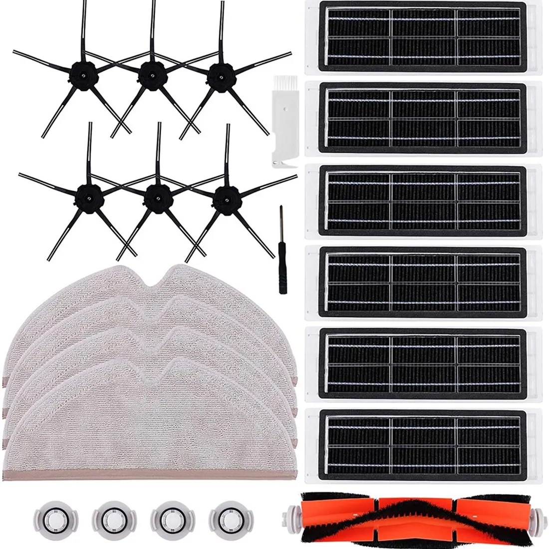 Replacement Parts Kit Compatible with Roborock S6 S6 MaxV S6 Pure S5 S5 Max S51 E4 E35 E20 S50 Xiaomi Mi Mijia
Replacement Parts Kit Compatible with Roborock S6 S6 MaxV S6 Pure S5 S5 Max S51 E4 E35 E20 S50 Xiaomi Mi Mijia