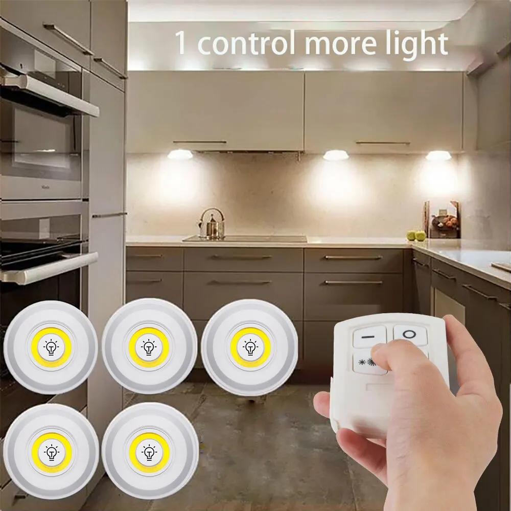 3W Smart Wireless Cob Under Cabinet Light LED Remote Control Dimmable Wardrobe Night Lamp Home Bedroom Kitchen Nightlight
3W Smart Wireless Cob Under Cabinet Light LED Remote Control Dimmable Wardrobe Night Lamp Home Bedroom Kitchen Nightlight
