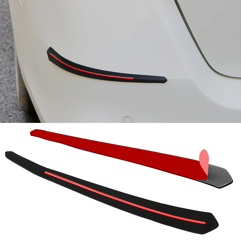 2PCS Carbon Fiber Rubber Anticollision Protectors Auto Accessories Universal Car Bumper Lip Strip Exterior Decoration Mouldings
2PCS Carbon Fiber Rubber Anticollision Protectors Auto Accessories Universal Car Bumper Lip Strip Exterior Decoration Mouldings
