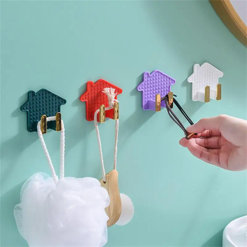 4Pcs/lot Hook Plastic Door Hanger Strong Self Adhesive Wall Hat Racks Key Holder Plug Razor Racks Home Decor Organizer Hooks
4Pcs/lot Hook Plastic Door Hanger Strong Self Adhesive Wall Hat Racks Key Holder Plug Razor Racks Home Decor Organizer Hooks