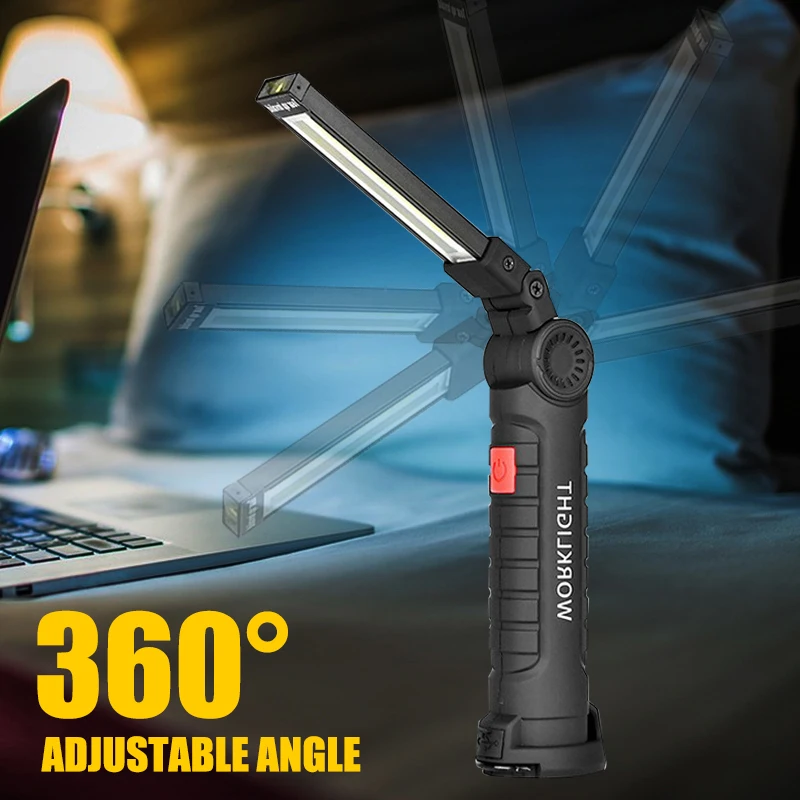 Torch Camping New Battery Portable Lamp Flashlight Light Rechargeable Built-in Hanging Magnetic With Work Lanterna
Torch Camping New Battery Portable Lamp Flashlight Light Rechargeable Built-in Hanging Magnetic With Work Lanterna