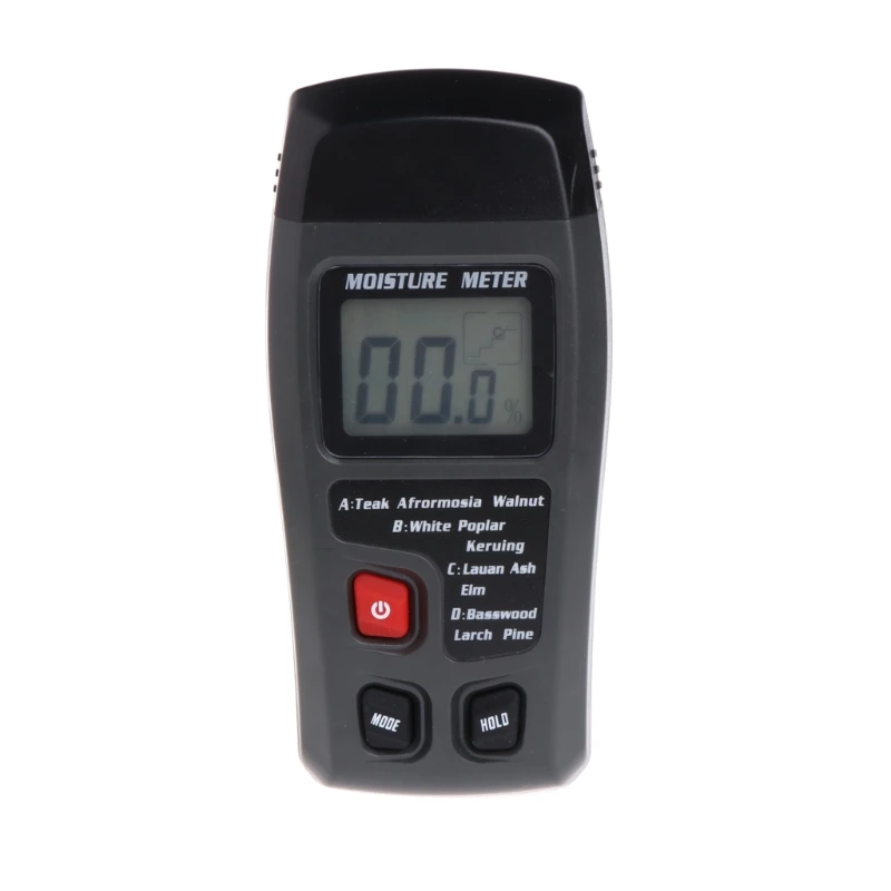 Moisture Meter Pin Type LCD Display Dampness Meter for Firewood Wall Paper Floor
Moisture Meter Pin Type LCD Display Dampness Meter for Firewood Wall Paper Floor